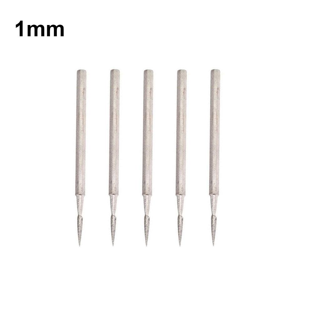 

Полированная игла 1/1,5/2/3/4/6 мм, хвостовик 2,35 мм, гальванический алмаз