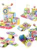 83 PCS Electric Gears 3D Model Building Kits Plastic Brick Blocks Educational Toys For Kids Children Christmas Gifts Toy