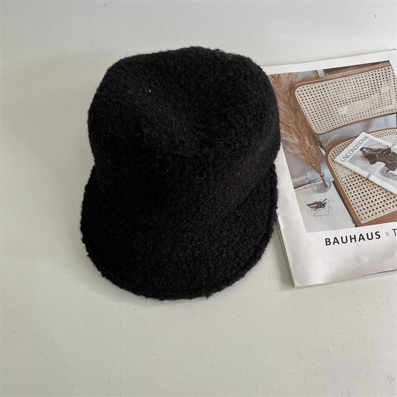 Retro Britischer Wollhut Herbst und Winter Damen vielseitige Flat-Top-Mütze Temperament Street Reithut Tide