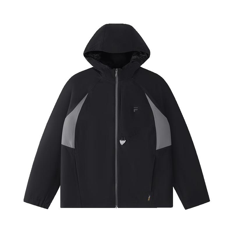 FILA FUSION Men s Color-block Hooded Woven Jacket XL