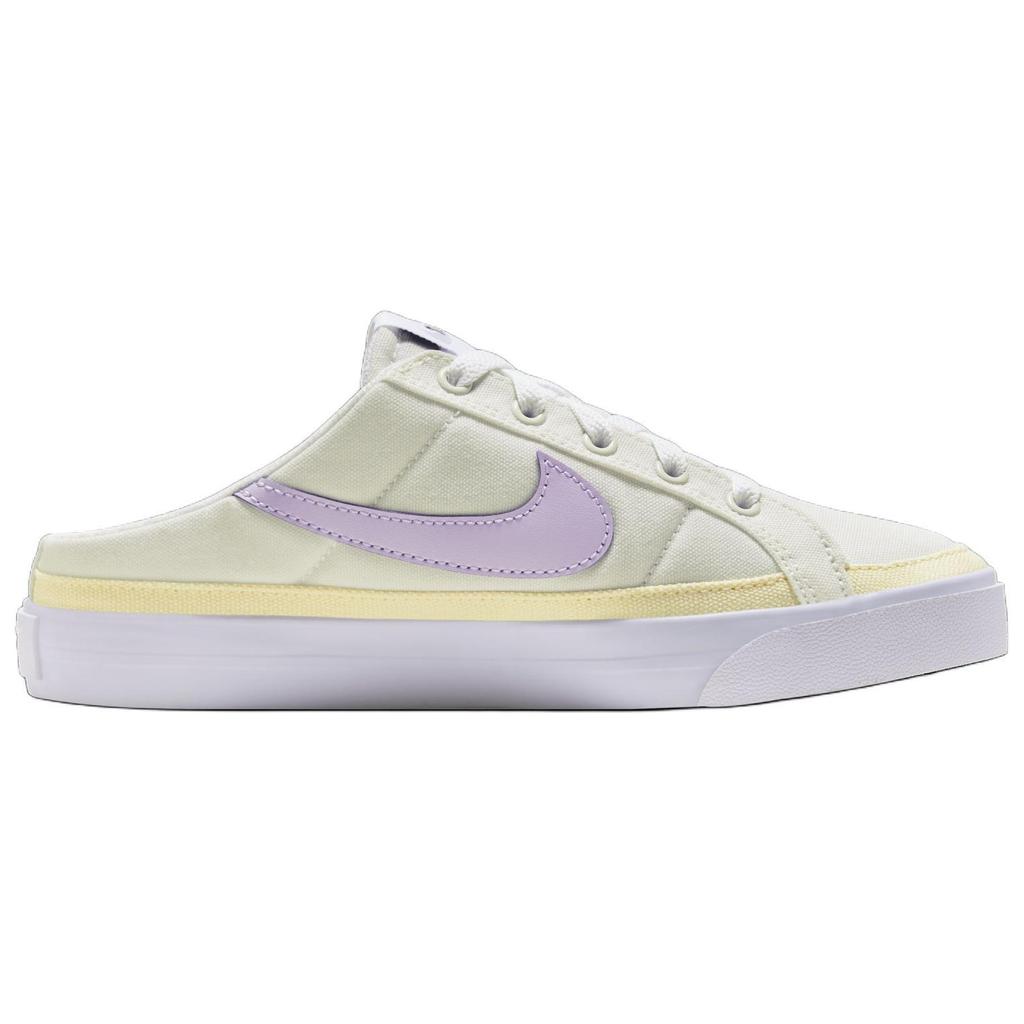 Nike Court Legacy Mule 'Light Yellow Purple' Women's Sneakers HJ3494-151