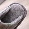 Big Size 48 49 50 Fur Slippers Winter Home Men Shoes Fashion Flat Bedroom Slippers Furry Slides Male Shoes Fur Men's Comfortable