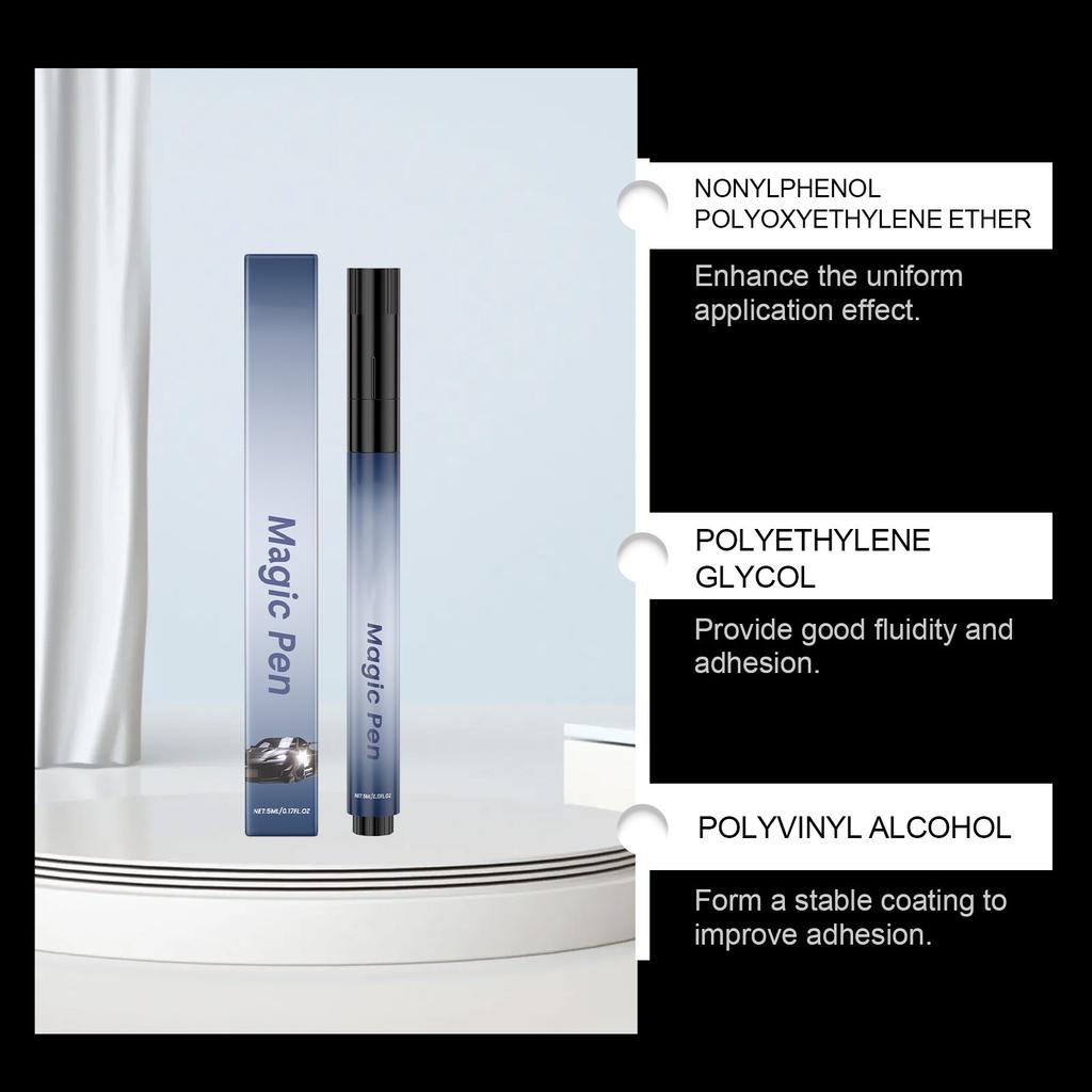 Automobile Scratch Pen, Car Paint Surface Scratch Care , Refurbishment, Polishing, Color -up Paint 5ml