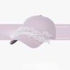Niche Design Sweet and Cool Lace Baseball Cap Girl Sweet and Cute Original Texture Showing Face Little Girl Baseball Cap