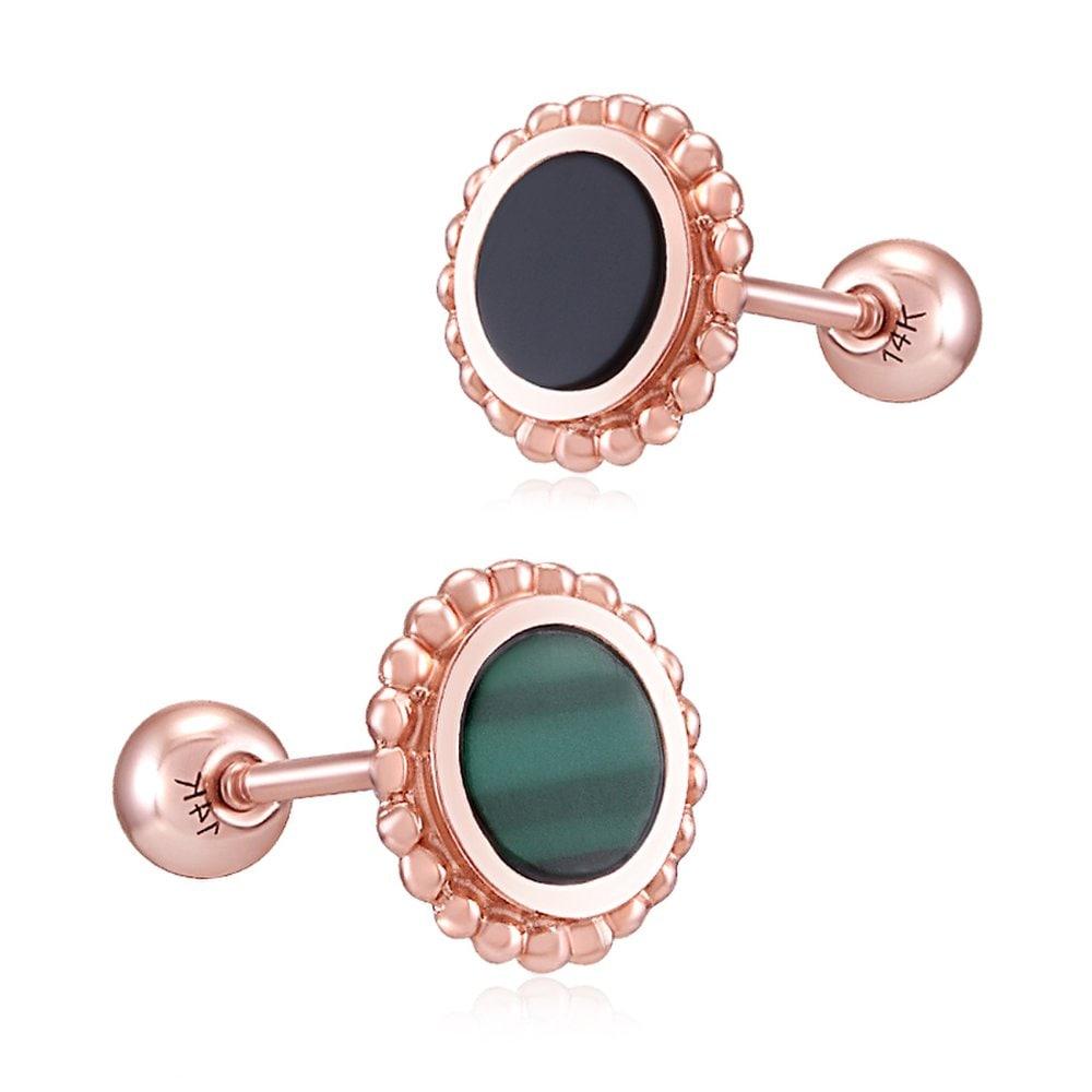 [Neegee]14K Pink Gold Piercing_37