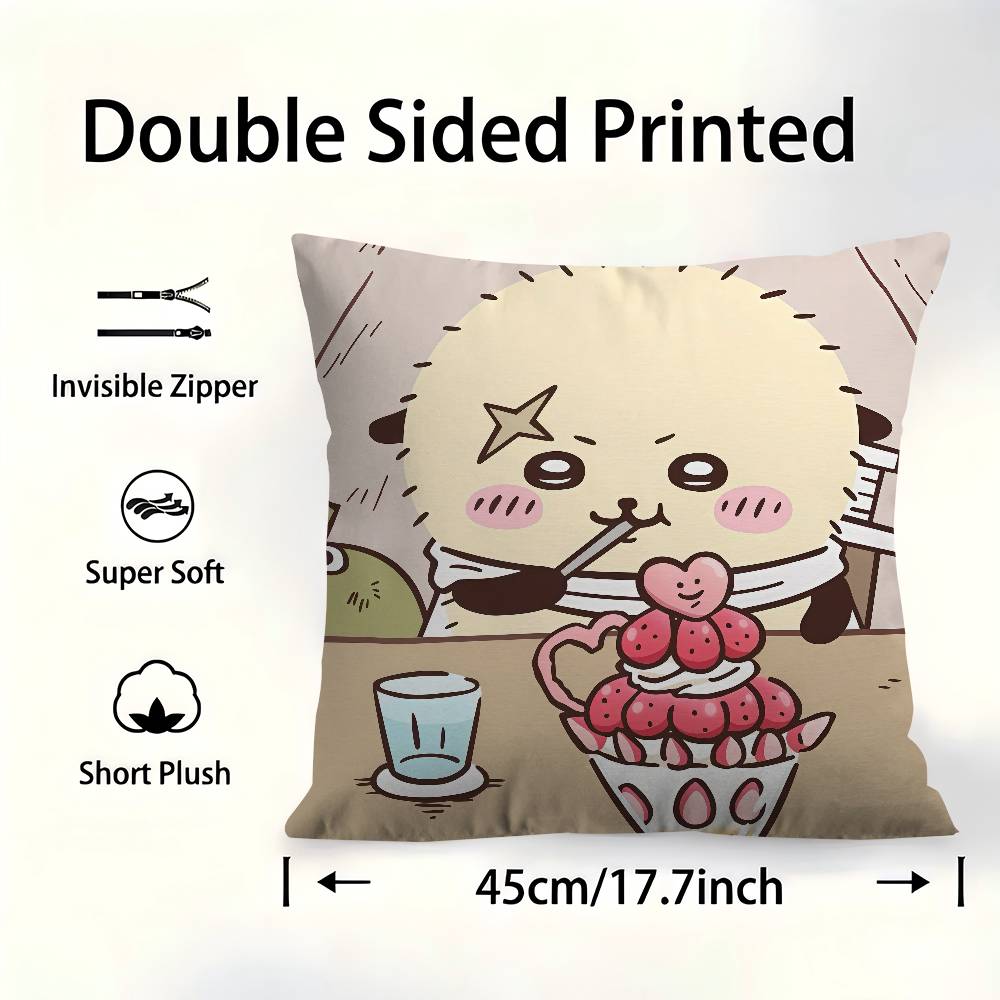 Pillow Gift Home Office Decoration Pillow Bedroom Sofa Car Cushion CoverPillow Case Cute Momongas