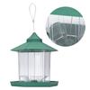 Waterproof Hanging Plastic Transparent Bird Feeder Feeding Tools for Outdoor Garden Yard