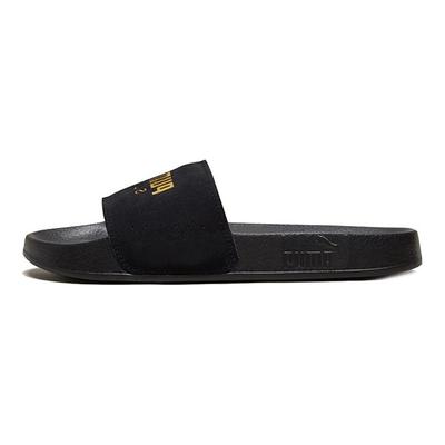 Leadcat Suede Slide Black Team Gold Unisex Sneakers 365758-01