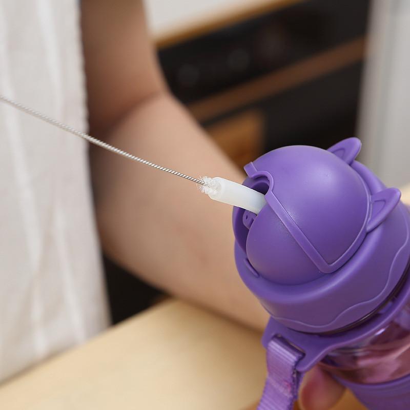 Steel Km598 Nylon Bottle Spout Brush For Efficient Deep Cleaning