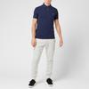 Polo Ralph Lauren Logo Embroidered Loose Fit Short Sleeve Polo Shirt Men Tops Blue 710548797-010