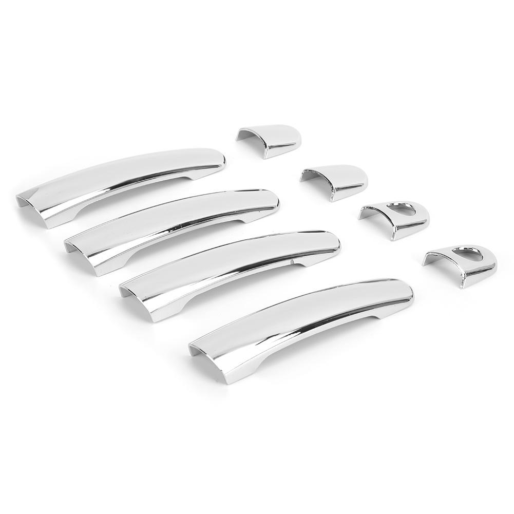 Stainless Steel Electroplate Door Handle Fits for Skoda Octavia 2005 2012