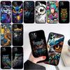 RP13 Cartoon Art Owl Phone Case for Samsung Galaxy S20 S21 S22 Ultra FE + Plus A21S A22 A24 A25 A26 A30 A30S A31