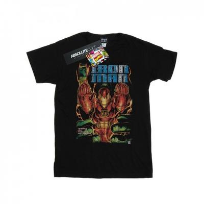 Boys Iron Man Comic Book Cover T-Shirt