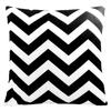 Cover Geometric Cushion Home Sofa Decor Black  White Linen Throw Pillow Case