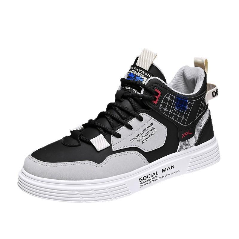 Shoes winter new fleece thickened outdoor warm board shoes thick sole waterproof leather casual shoes