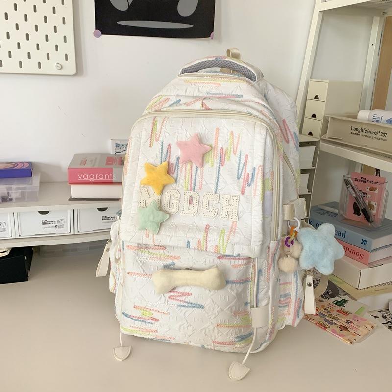 Japanse Ins Wind Vrije Tijd Rugzak Niche Design Sense Mode Joker Rugzak Bijles Buitenschoolse Tas.