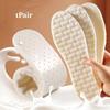 2026 New Wool Latex Insoles for Shoes Winter Warm Plush Snow Boots Shoe Sole Shoe Inserts Sports Insole for Feet Heating Pads