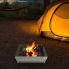 Charcoal Firebox Basket Sauna Box Tent Heater for Camping Picnic 30cmx20cmx10cm
