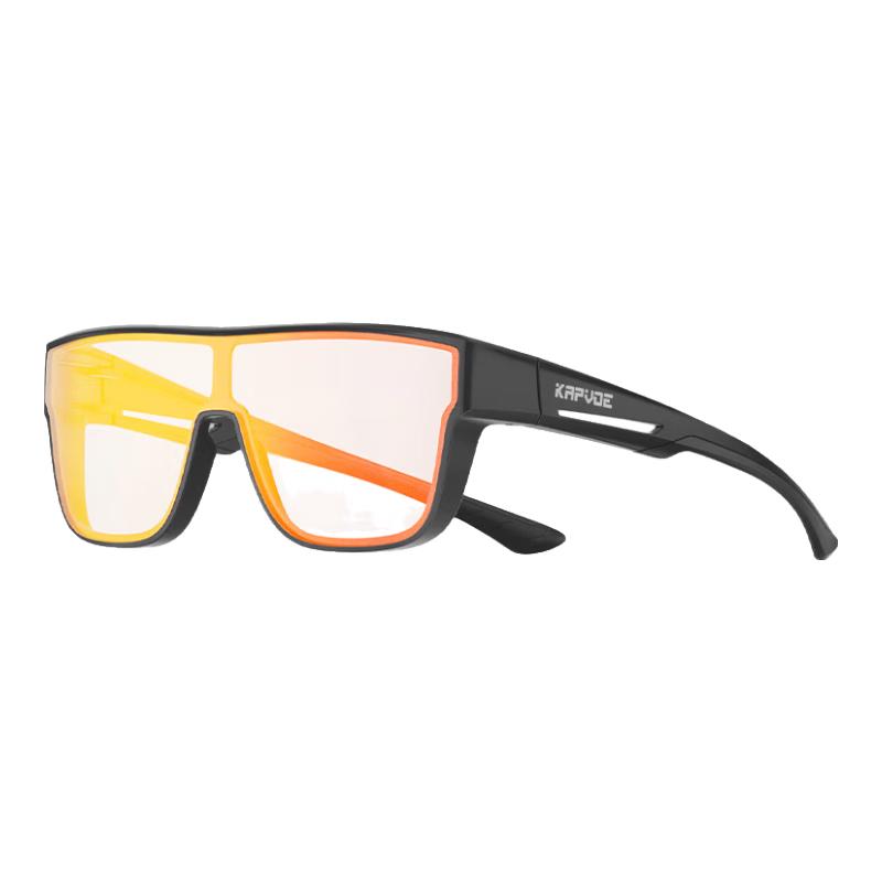 KAPVOE Photochromic Cycling & Sports Glasses with Prescription Insert
