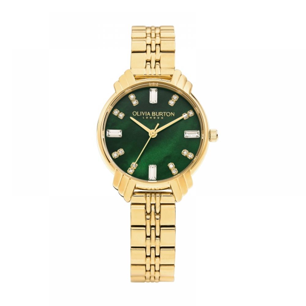 Ceas de damă Olivia Burton Ob16dc02 Art Deco, din metal