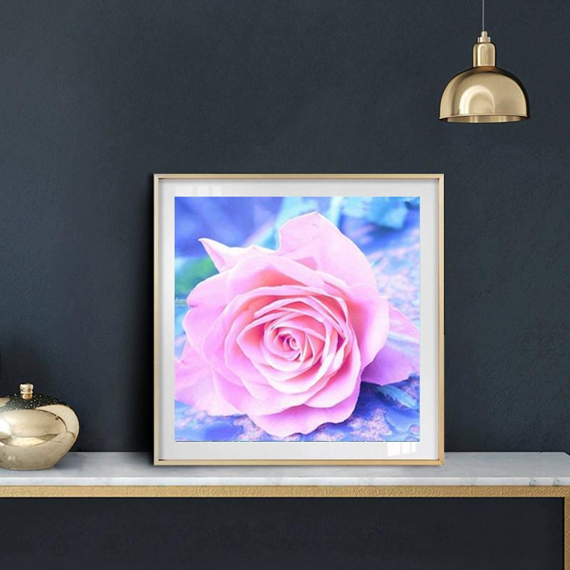 Dimond Painting Flower Diamond Art Mosaic Embroidery Kit Diamond Painting Full Drill Kits Rhinestone