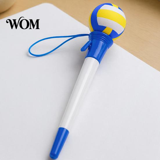 Colorful Stationery for Teens Sport Funny Writing Pen, Volleyball/Tennis/Rugby/Basketball/Football/Baseball Design, Creative Decompression Unique