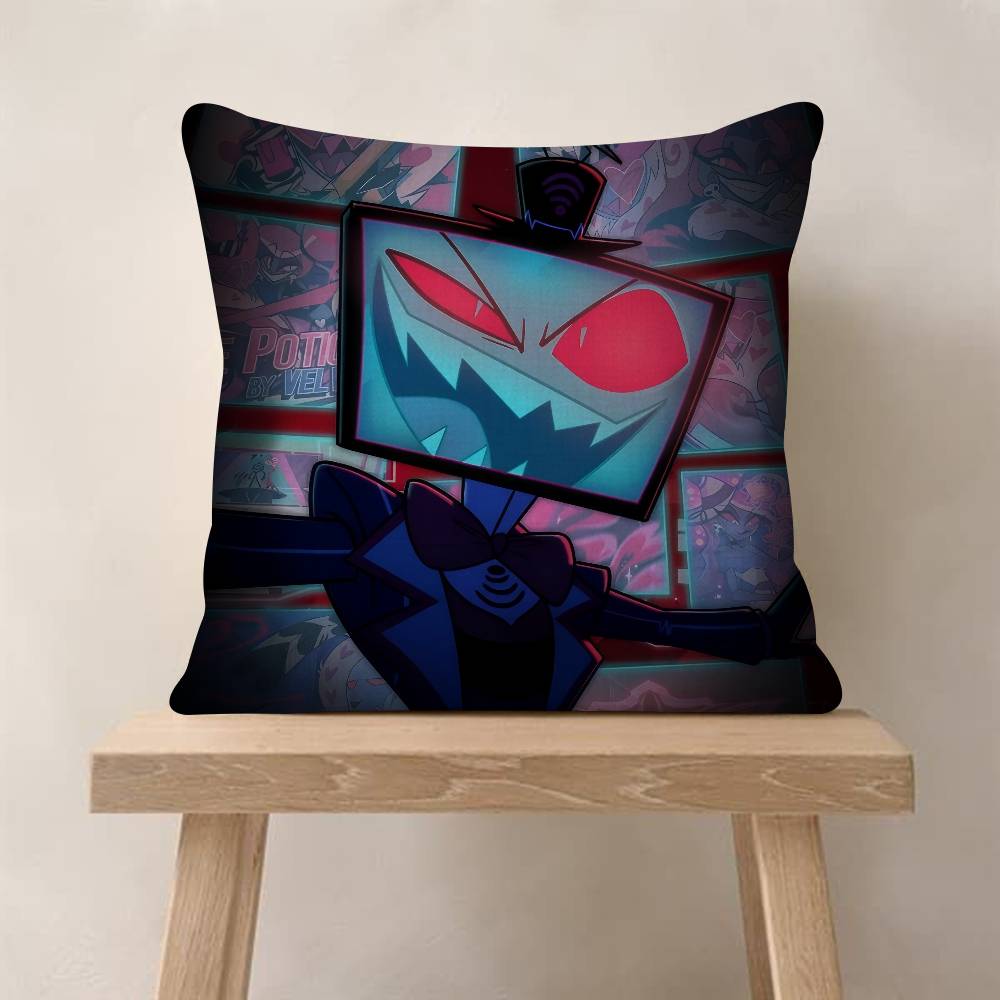 Anime HHelluva Boss Vox   Pillow Gift Home Office Decoration Bedroom Sofa Car Cushion Cover case 45x45