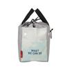 Fishing Net Nylon Mini Tote Bag ALLIANCE FOR THE BLUE ROOTOTE RT Lou Garbidge AFB Fnet 9632 [Rootote] × (Brown)