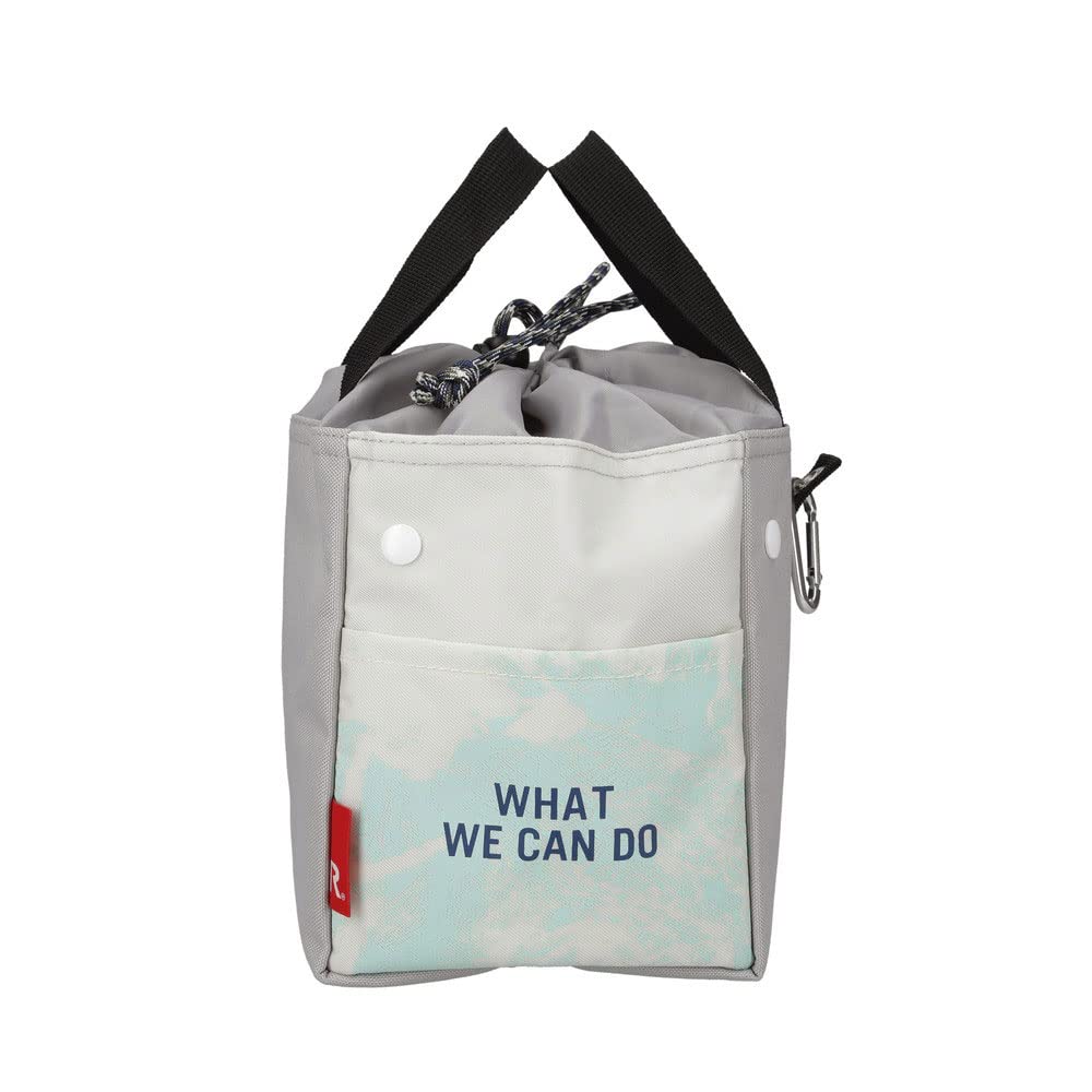 Fishing Net Nylon Mini Tote Bag ALLIANCE FOR THE BLUE ROOTOTE RT Lou Garbidge AFB Fnet 9632 [Rootote] × (Brown)
