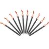 10Pcs Canopys Stake Aluminiums Alloys Tent Peg Yard Lawn Peg Outdoor Camping Stake for Fixings Tent Tarps Awnings Pad