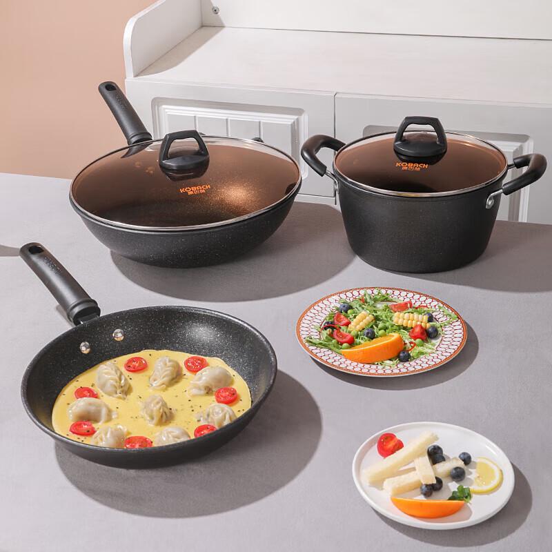 KOBACH Maifan Stone Non-stick Cookware Set