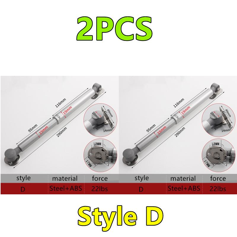 Balamale hidraulice cu arc pe gaz pentru mobilier, 2/1 buc, 100N, 10 kg, pentru bucătărie, dulap, balamale, ușă, capac, suport, cutie hardware, 2 buc.