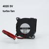 2Pin 4cmx2cm DC 5V 4020 Blower Turbo Cooling Fan Brushless for 3D Printer Cooler 40x40x20mm Xh2.54