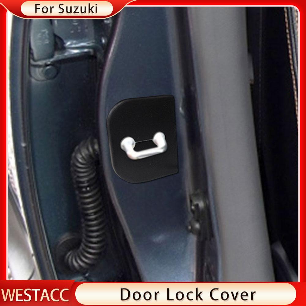 4 bucăți ABS antirugină capac de protecție a ușii capac autocolant pentru Suzuki Swift S-Cross Alto Splash SX4 Jimny Sierra