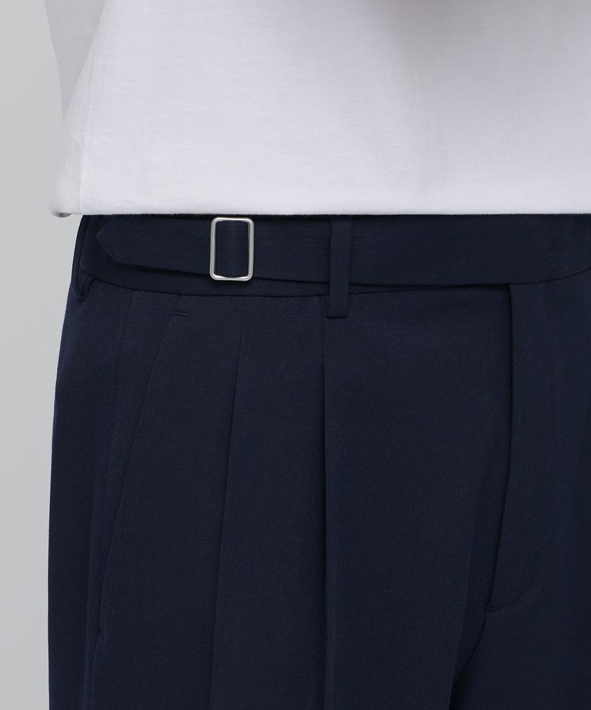 Musinsa Standard Tapered Gurkha Slacks [Navy]