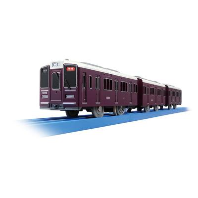 TAKARA TOMY Hankyu Railway 1000 Train Toy for Ages 3 and Meets Toy Safety Standards and Is ST Mark "Plarail S-47 Series" Up. Certified.