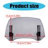 Motorcycle Deflector Universally Motorcycle Modified Windshield Windscreen PC Lens Windscreen for Most Model
