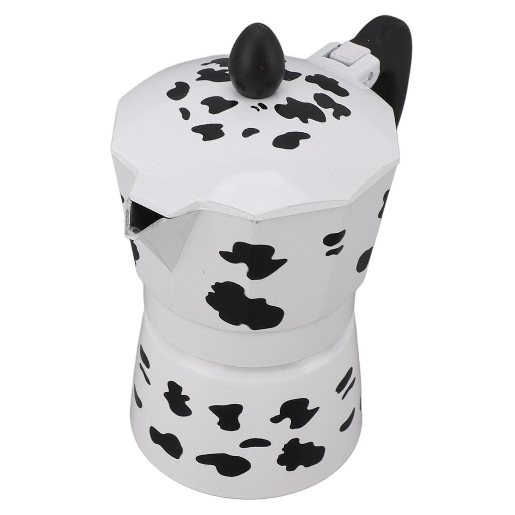 Milk Cow Color   Pot Aluminum Coffee Pot Coffee Maker for Home Cafe Outdoor Activities Camping Travel