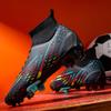 Men Professional Soccer Shoes Anti-slip Outdoor Grass Training Stud Sports Shoes Men Soft Lace-up Football Boots Men