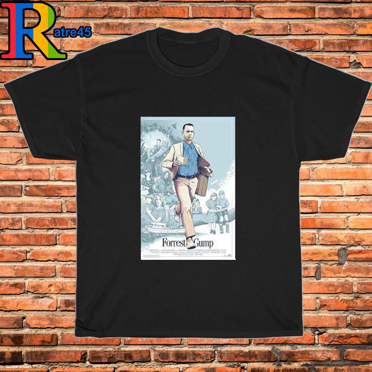 Men s and Women s T-shirts Forrest Gump Run Forrest Movie XXL