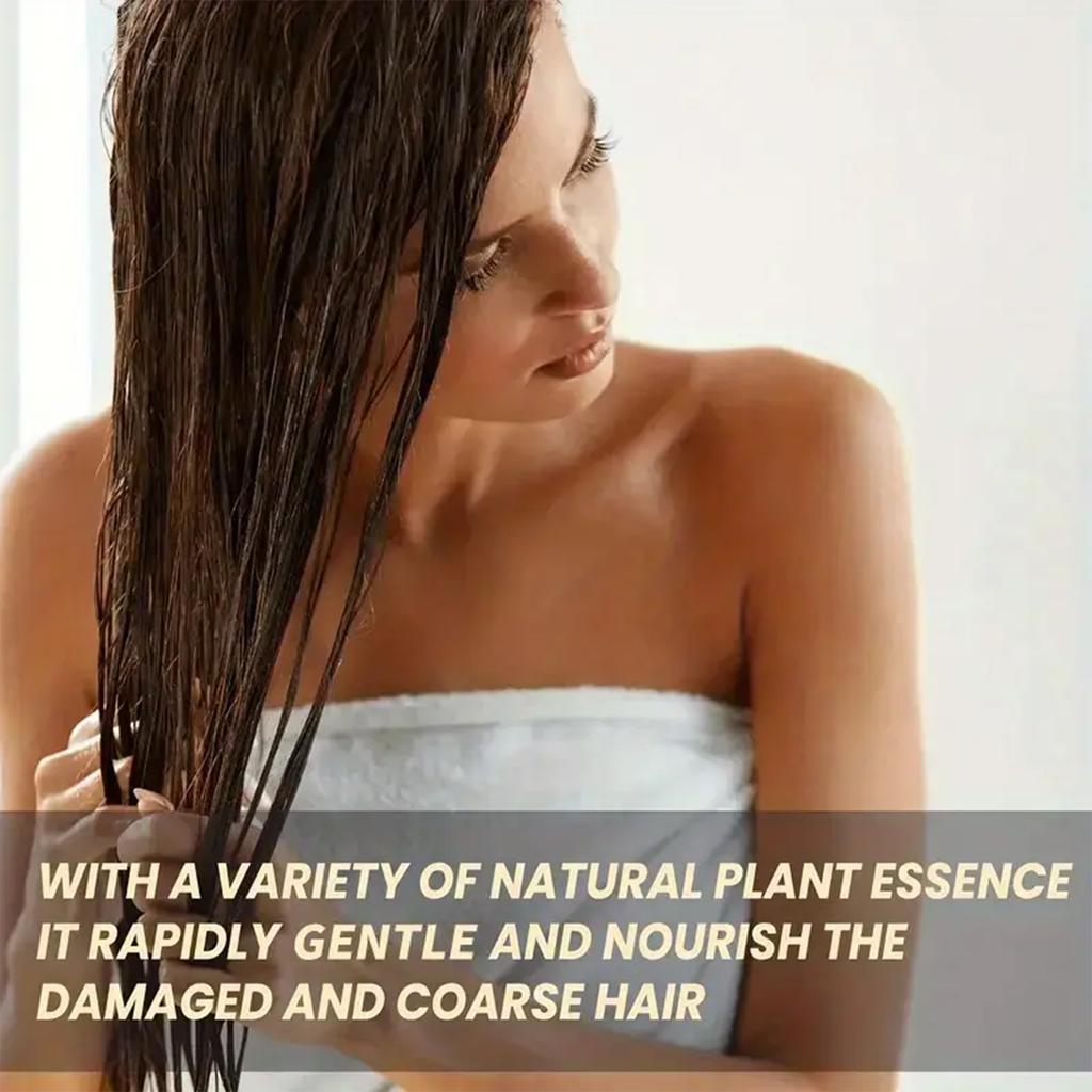 Keratin Leave-In Conditioner with Biotin & Collagen - Repairs Damaged Hair for Deep Moisture, Softness & Shine, Hair Treatment Less