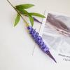 Single Stem Artificial Lavender Easy Care Not-fading Flower Arrangement Faux Silk Flower for Home Wedding Decoration