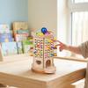 Rotating Toy Hand Eye Coordination Balance Game Focus Training Wooden Structure for Kids,