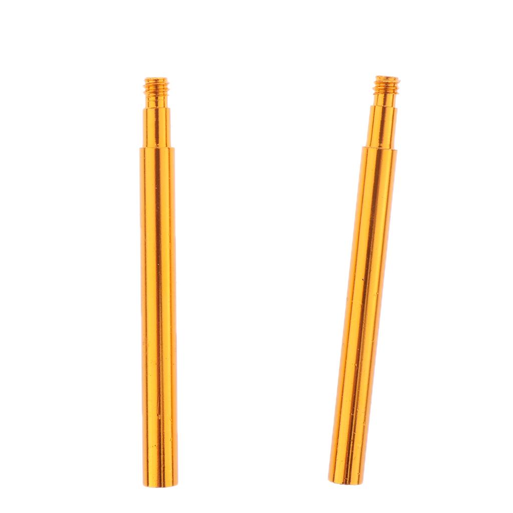 2pcs Bike 70mm / 2.76\\\\\\\'\\\\\\\' Alloy Presta Valve Extender