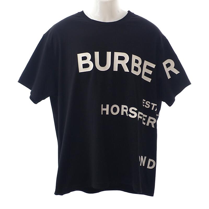 

BURBERRY 8040764 L Short sleeve T-shirt black cotton mens