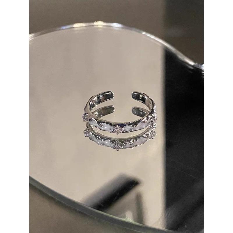 

Couple Ring, Small-scale Design, Open Finger Ring, Cool Style, for Both Men and Women, Index Finger Ring Watermelon pink