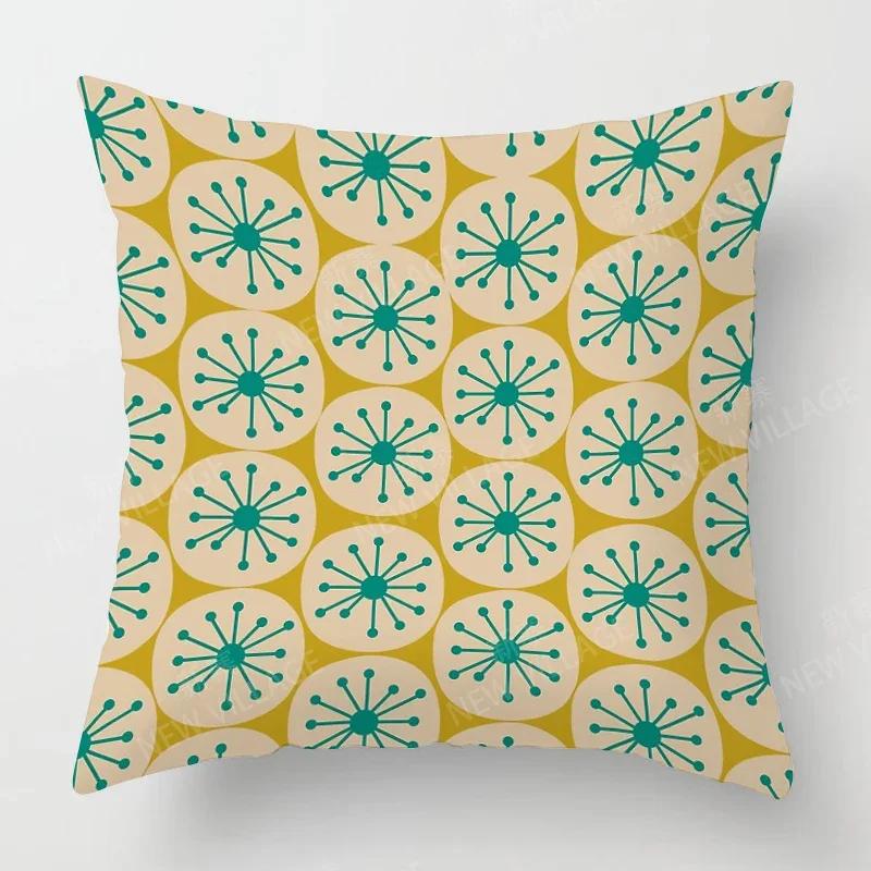 Nordic Fall Home Decor Autumn Throw Pillow Case Sofa Cushion Cover Modern X  X X  X Geometry