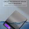 Accurate Food Weighing Scale with LCD Display Rechargeable Digital Food Scale Electronic Weighter for Cooking and Baking