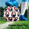 Custom Text Size 5 Soccer Ball, Standard Match Football For OutdoorHalloween Michael Myers