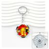 Chelsea AC Milan Barcelona Messi Real Madrid Ronaldo Football Keychain Turning Fan Pendant Blind Box Gift